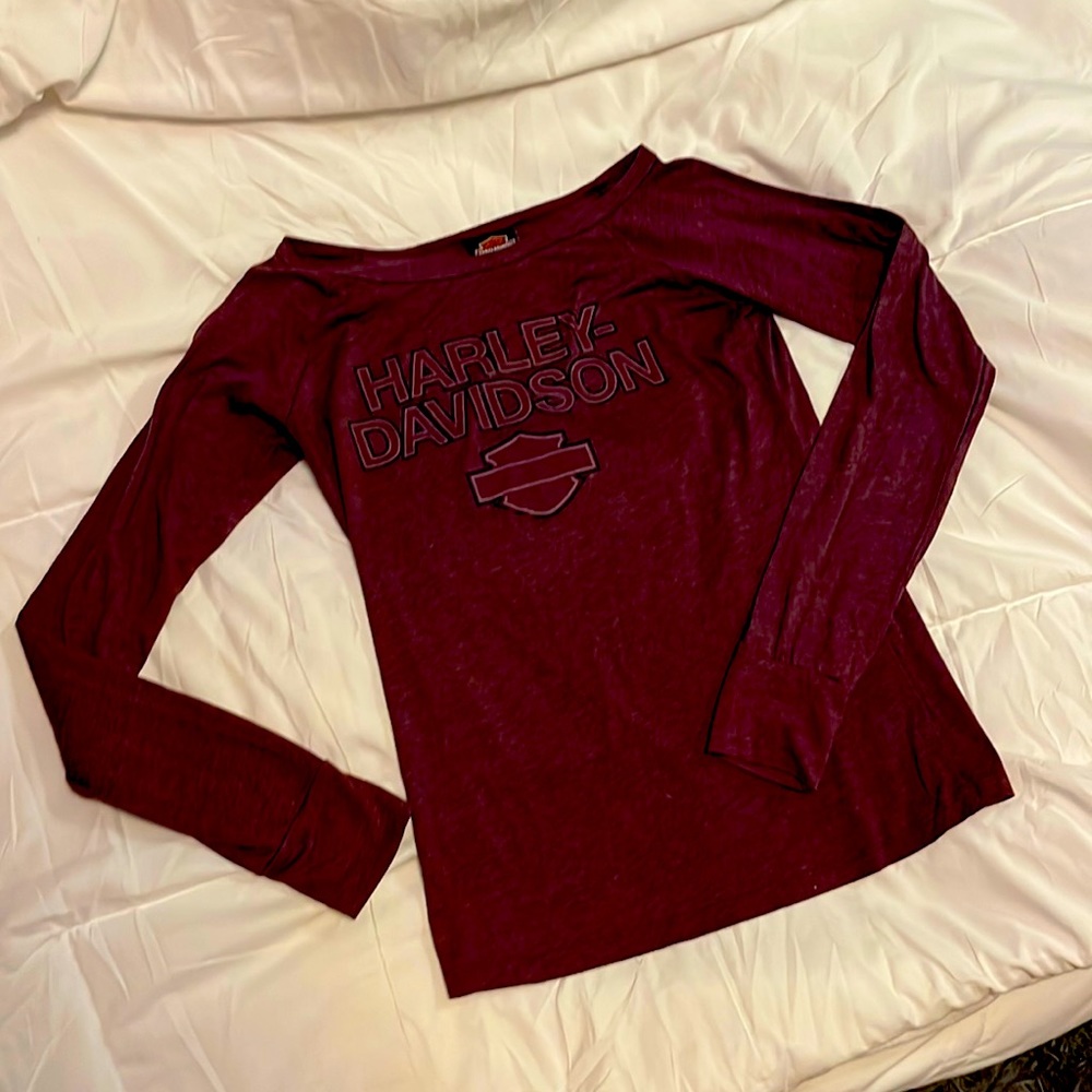Harley Davidson long sleeved Tee